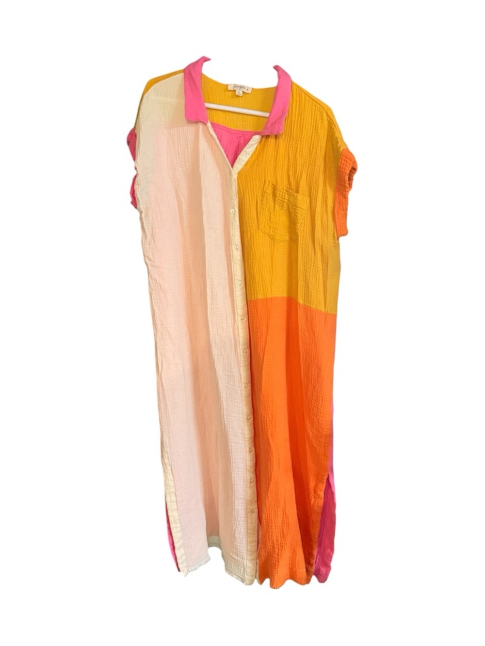 Sunset Sorbet Midi ☀️🍊🌸